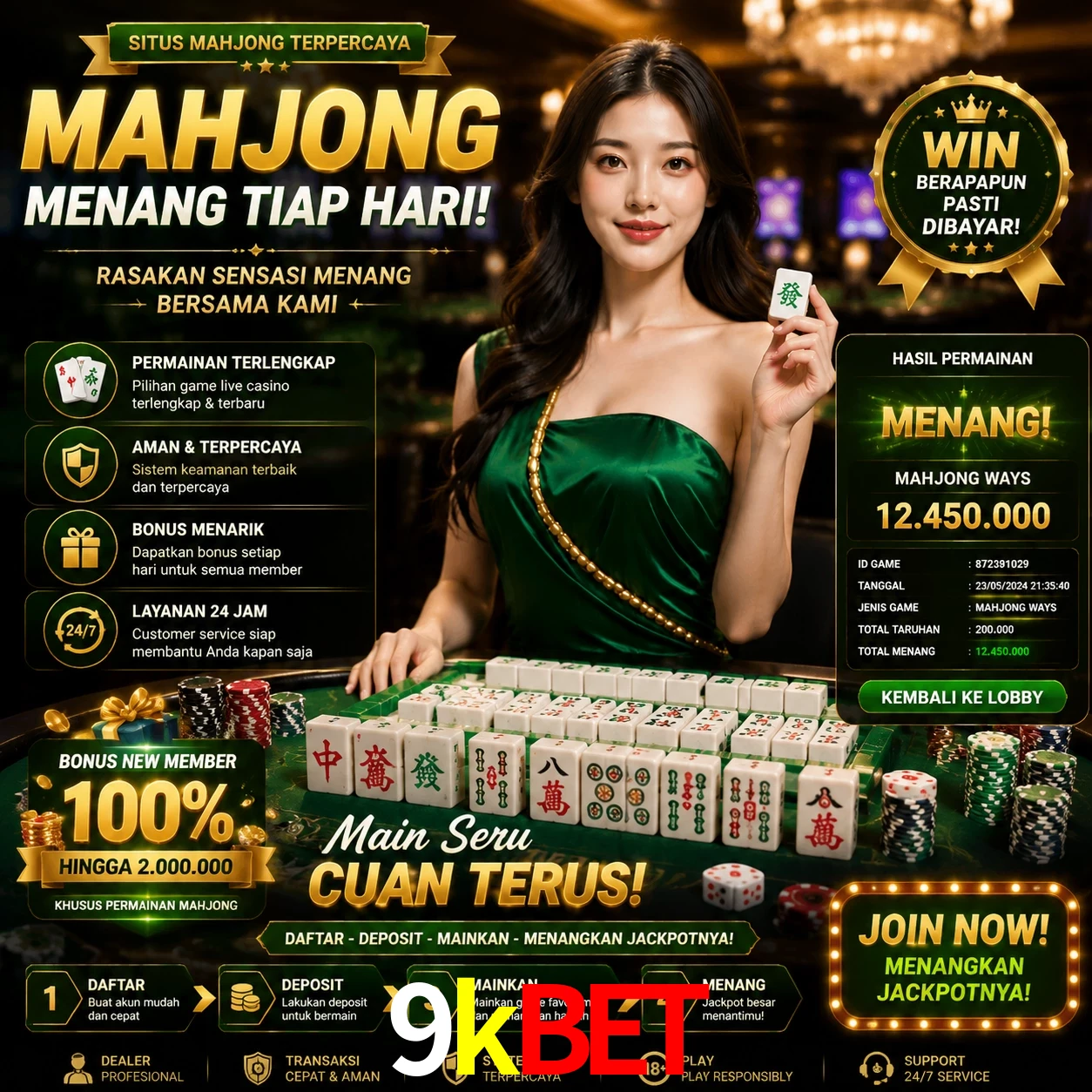 Cashback VIP 9kbet - reembolso semanal