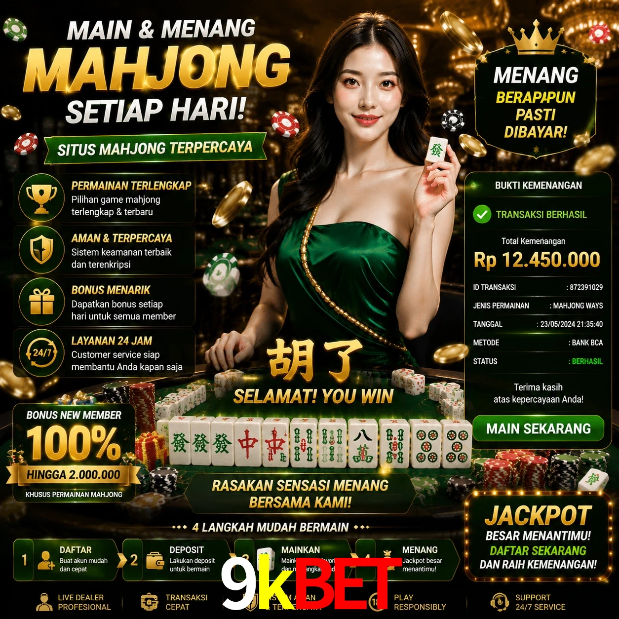 Ganhar e sacar na 9kbet